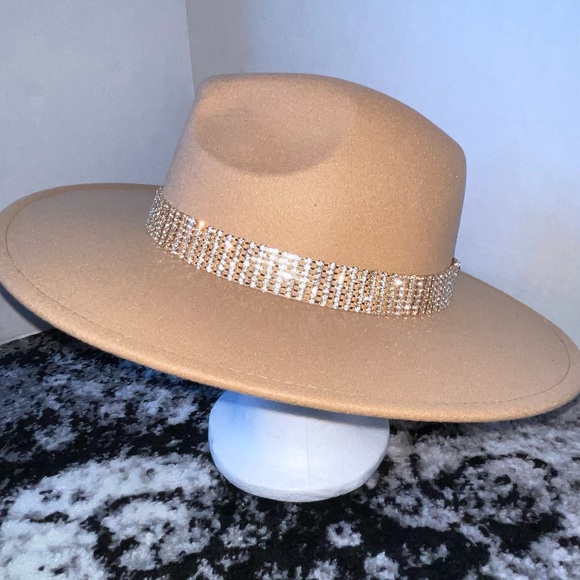💚💚 Unisex Rhinestone Band Western Hat for a day, evening out, Rodeo, for fun! - Picture 2 of 12